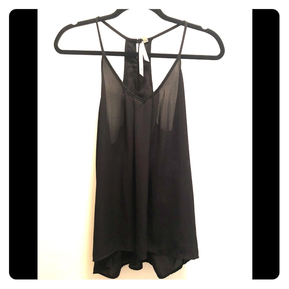 Bellatrix Black Racerback Tank (medium)